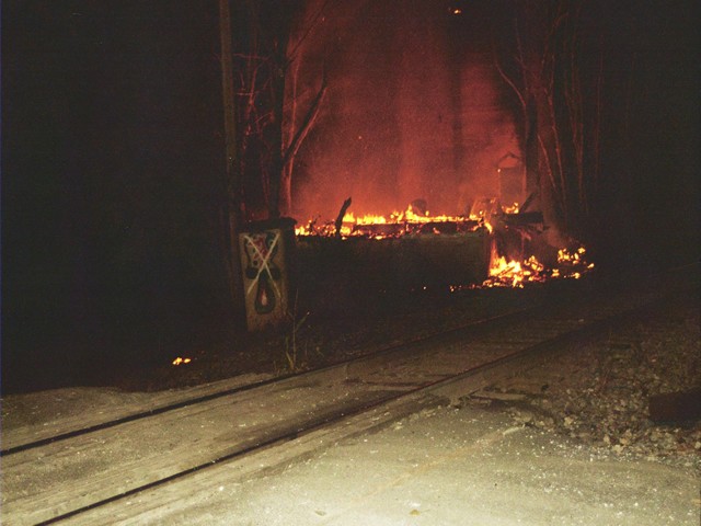 CSX Rail Traffic Was Shut Down To Fight Fire